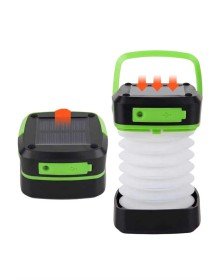 Katlanabilir Kamp Lambası Akordiyon Lamba Şarjlı 3 Kademeli Solar