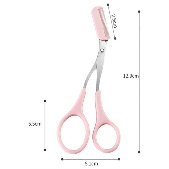 Kavisli Kaş Kirpik Düzeltici Bıyık Alma Taraklı Kaş Makası Yüz Bakım Seti Makas Kavisli Kaş Kirpik Düzeltici Bıyık Alma Taraklı Kaş Makası Yüz Bakım Seti Makas