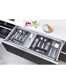 Kayar Kaşıklık Organizeri - 3 Aşamalı Sürgülü - Sağ Sol Açılır