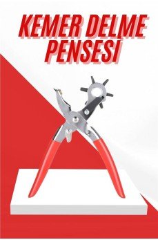 Kemer Delme Pensesi 6 Farklı Boyutta Kemer Delici Ev Deri Kemer