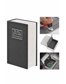 Kitap Görünümlü Gizli Kasa Büyük Boy Anahtarlı Kilitli Para Kasası
