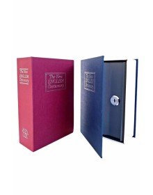 Kitap Görünümlü Gizli Kasa Büyük Boy Anahtarlı Kilitli Para Kasası