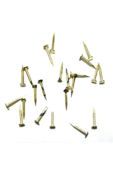 Klips, Menteşe, Ayağı Çivisi 9mm Çelik - Sarı 10gr