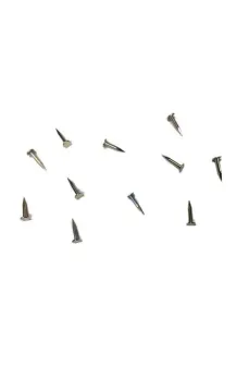 Klips, Menteşe, Ayağı Çivisi 7mm Çelik - Nikel 10gr