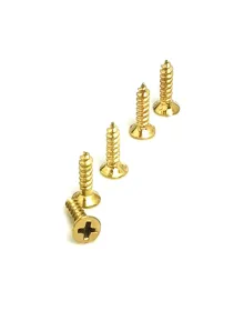 Klips, Menteşe, Ayak, Ysb Sac Vidası - 2,9x9,5mm Sarı, 100 Adet