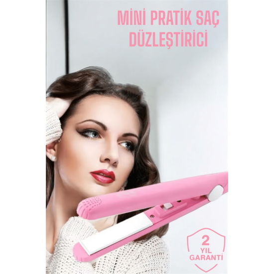 Kompakt ve Hafif: Elektriklenme Karşıtı Mini Saç Düzleştirici