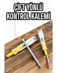 Kontrol Kalemi Nikel Kaplama Çift Başlıklı Test Cihazı