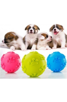 Köpek Isırma Topu Pati Desenli 1291