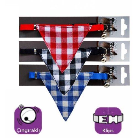 Köpek Tasması Fular Şeklinde Köpek Tasması Fular Şeklinde