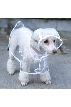 Köpek Yağmurluğu -Sarı - (Small)