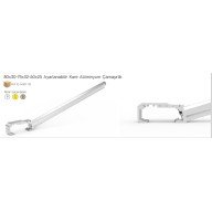 Koral Ayarlı Balkon Çamaşır Askılığı 80X30/60X25 Koral Ayarlı Balkon Çamaşır Askılığı 80X30/60X25