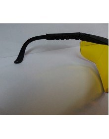 Korumalı Laboratuvar Gözlüğü Sarı