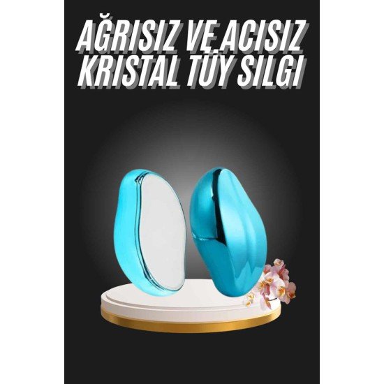 Kristal Epilasyon Aleti Tüy Dökücü Tüy Silgisi Crystal Eraser Kristal Epilasyon Aleti Tüy Dökücü Tüy Silgisi Crystal Eraser