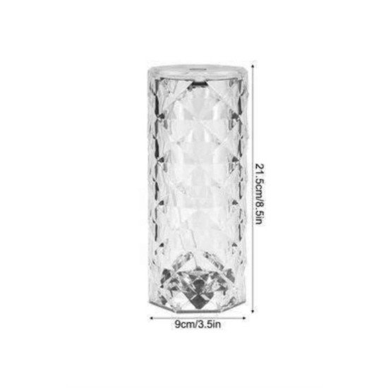 Kristal Lamba Masa Lambası Şarjlı Masa Lambası Dokunmatik Sensör Usb Şarjlı Kristal Lamba Masa Lambası Şarjlı Masa Lambası Dokunmatik Sensör Usb Şarjlı