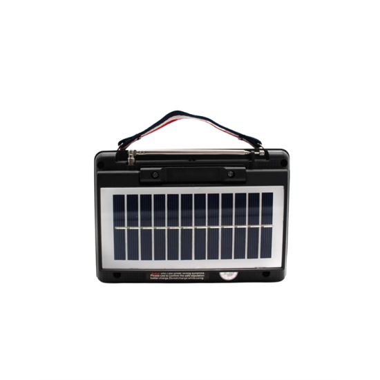 KTF-1428 Nostaljik Solar Enerjili Bluetooth Speaker – Radyo, SD/USB MP3 Çalar, Güçlü Taşınabilir Hoparlör