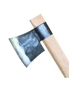 Küçük Sakallı Saplı Nacak - Balta 60cm - Dövme Çelikten