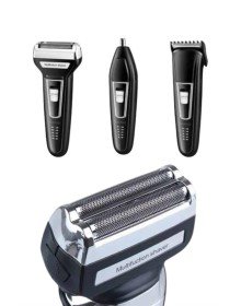 Kulak Burun Kıl Kesme Ense Yanak Tıraş Seti 3 Başlıklı Profesyonel