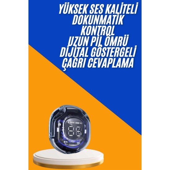 Kulak İçi Bluetooth Kulaklık ANC ENC Özellikli Şarj Göstergeli Kablosuz Kulaklık Kulak İçi Bluetooth Kulaklık ANC ENC Özellikli Şarj Göstergeli Kablosuz Kulaklık