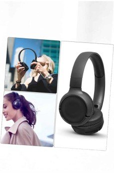 Kulak Üstü Kablosuz Bluetooth Kulaklık Gürültü Önleyici Ayarlanabilir