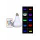 Kumandalı RGB Led Işık Bluetooth Hoparlör Ses Lambası Renkli Ampul Kumandalı RGB Led Işık Bluetooth Hoparlör Ses Lambası Renkli Ampul