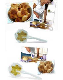 Kurabiye Ruleti - Çiçek - Kalp - Üçgen - Muffin şekillerinde Kurabiye Şekillendirici