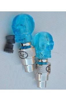 Kurukafa Şeklinde Işıklı Sibop Kapağı (2 Adet) Kurukafa Şeklinde Işıklı Sibop Kapağı (2 Adet)