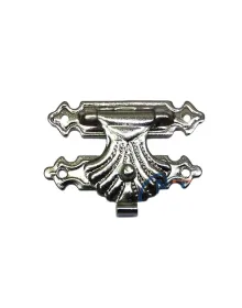 Kutu, Tavla Klipsi, Ön Kilidi No:3 - 33x24 Nikel, 1 Adet