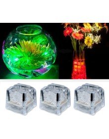 Led Işıklı Buz Küpleri (3 Adet)