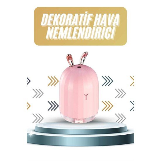 Led Işıklı Hava Nemlendirici Buhar Makinesi Dekoratif Aromaterapi Led Işıklı Hava Nemlendirici Buhar Makinesi Dekoratif Aromaterapi