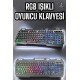 Led Işıklı Klavye Usb Girişli RGB Işıklı Q Klavye Mouse Hediyeli Led Işıklı Klavye Usb Girişli RGB Işıklı Q Klavye Mouse Hediyeli