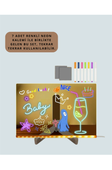 IŞIKLI YAZI TAHTASI