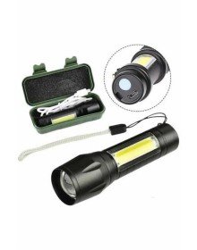 Led Lamba El Feneri Küçük Taşınabilir USB Şarjlı Acil Durum Lambası