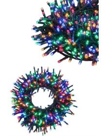 Ledli Fişli Led Dekor Lambası 5M RGB Yılbaşı Ağacı Işığı