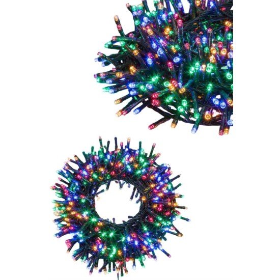 Ledli Fişli Led Dekor Lambası 5M RGB Yılbaşı Ağacı Işığı Ledli Fişli Led Dekor Lambası 5M RGB Yılbaşı Ağacı Işığı