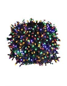 Ledli Fişli Led Dekor Lambası 5M RGB Yılbaşı Ağacı Işığı