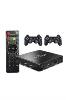 M8 PRO Mini 2.4G 10K ultra HD 64 GB TV BOX Android TV GAME BOX  2 Adet Oyun Konsolu