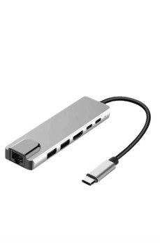 Macbook Pro/air Uyumlu USB Type-C 8 In 1 Hub Dönüştürücü Çevirici Çoklayıcı USB Hdmı Micro Sd 8 Girişli Macbook Pro/air Uyumlu USB Type-C 8 In 1 Hub Dönüştürücü Çevirici Çoklayıcı USB Hdmı Micro Sd 8 Girişli