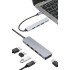 Macbook Pro/air Uyumlu USB Type-C 8 In 1 Hub Dönüştürücü Çevirici Çoklayıcı USB Hdmı Micro Sd 8 Girişli