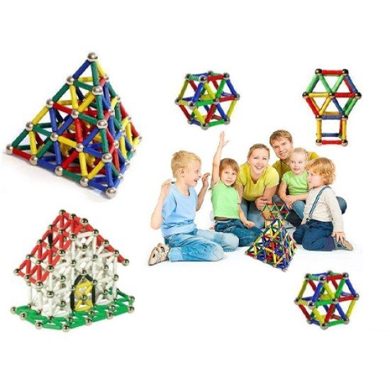 Magnastix 259 Parça Manyetik Lego Seti Magnastix 259 Parça Manyetik Lego Seti