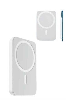 Magsafe Battery Pack Powerbank Kablosuz Şarj 5.000 mah