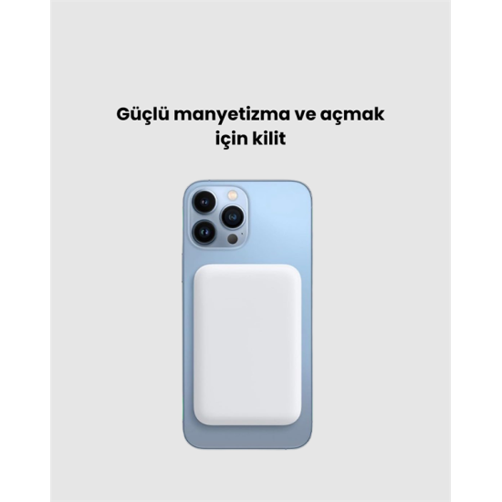 MagSafe Manyetik Powerbank – iPhone İçin Hızlı, Kablosuz ve Güvenli Şarj MagSafe Manyetik Powerbank – iPhone İçin Hızlı, Kablosuz ve Güvenli Şarj