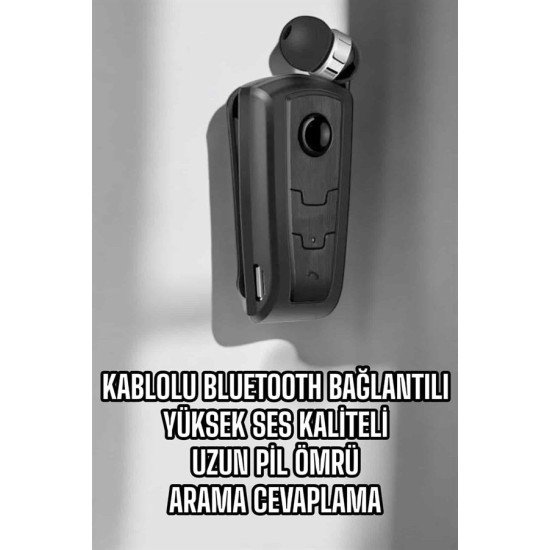 Makaralı Bluetooth Kulaklık Kulak İçi Android iOS Uyumlu Titreşimli Makaralı Bluetooth Kulaklık Kulak İçi Android iOS Uyumlu Titreşimli