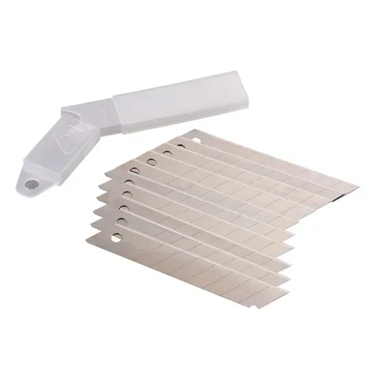 Maket Bıçağı - Falçata Ağzı - Yedeği Kalın 18mm - 10 Adet Maket Bıçağı - Falçata Ağzı - Yedeği Kalın 18mm - 10 Adet