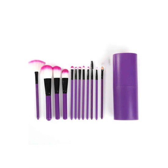 Makyaj Fırçası 12 Parça Set Yumuşak Uçlu Göz Makyajına Uygun Hafif ve Taşınabilir Çanta Makyaj Fırçası 12 Parça Set Yumuşak Uçlu Göz Makyajına Uygun Hafif ve Taşınabilir Çanta