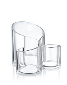 Makyaj Organizeri Şeffaf - 3 Gözlü