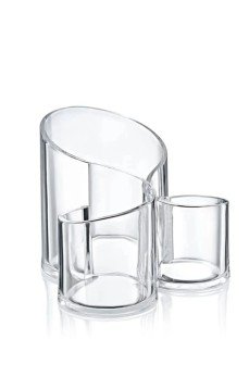 Makyaj Organizeri Şeffaf - 3 Gözlü