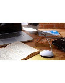 Masa Lambası Spiral Led  Kitap Okuma Işığı Pilli Model Led Lamba