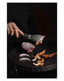 Maşa Paslanmaz Barbekü Maşası - 25 Cm Mutfak Ekmek Maşası