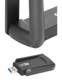 Mbps Wifi Alıcı Kablosuz Wifi Adaptörü Çift Band Çift Antenli