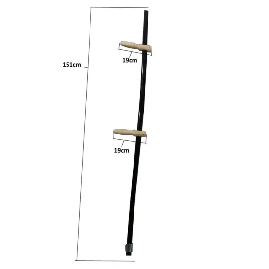 Tırpan Sapı Takımı - Metal Sap, Elcik, Bilezik ve Alyan